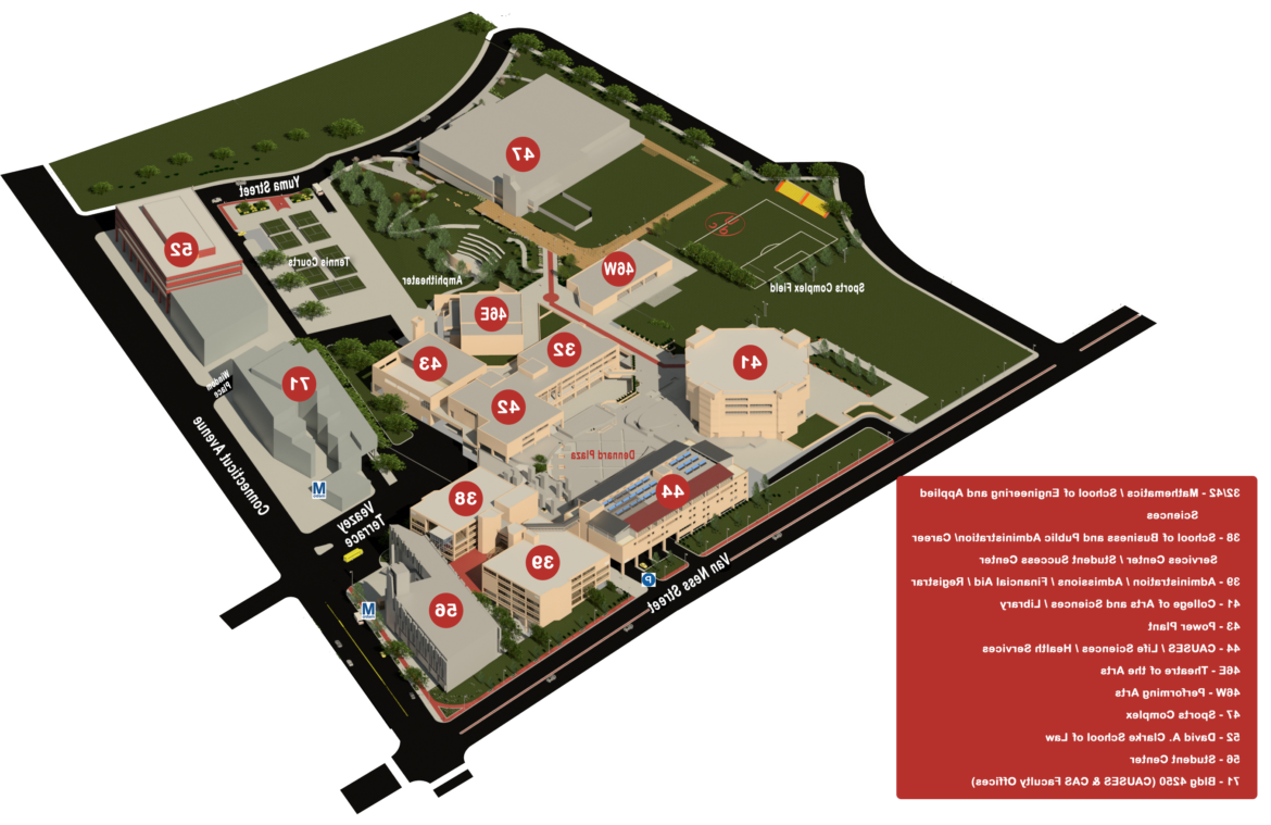 十大正规彩票网站 Campus Map 